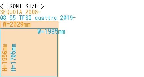 #SEQUOIA 2008- + Q8 55 TFSI quattro 2019-